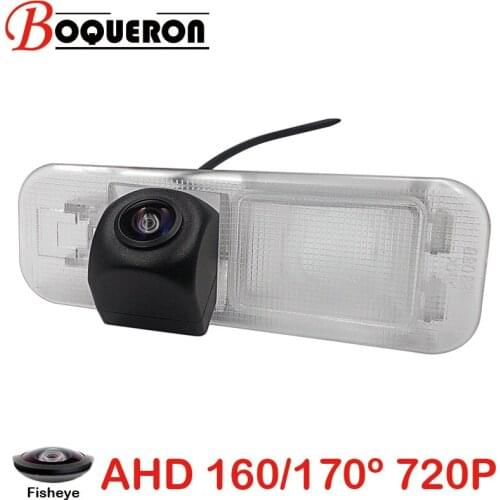 Fisheye 170 Degree 1280x720P HD AHD Car Vehicle Rear View Reverse Camera for Kia New Pride Sephia Sport K2 Sedan 2005~2011