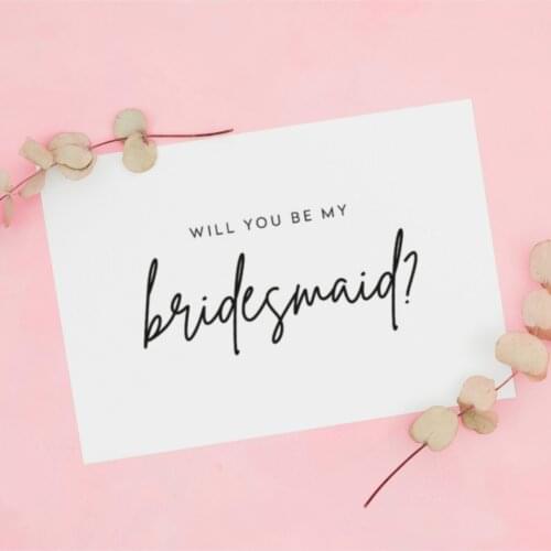 Will Be My Bridesmaid #1 | Card wedding bride mariage хна henna