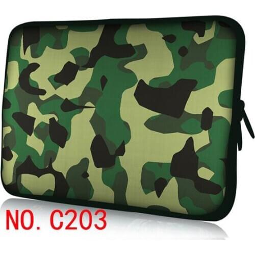 Camouflage Laptop Bag Sleeve 13.3 14 15 15.6 Notebook Bag For Macbook Air Pro 11 13 15 Dell Asus HP Acer Laptop Case Waterproof
