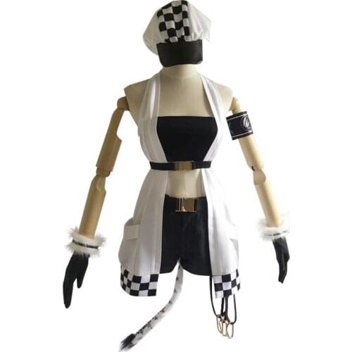 Game Arknights Cliffheart Cosplay Costume Full Set Halloween Carnival Costumes for Women Christmas Party Event Free Shipping
