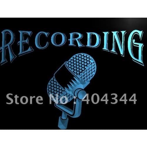 LB206- Recording On The Air Radio Studio NEW Light Sign home decor crafts