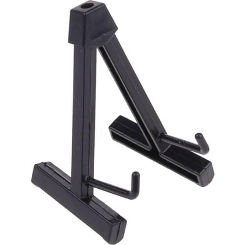 10cm Miniature Electric Guitar Replica with Box Stand Musical Instrument Model U7EF