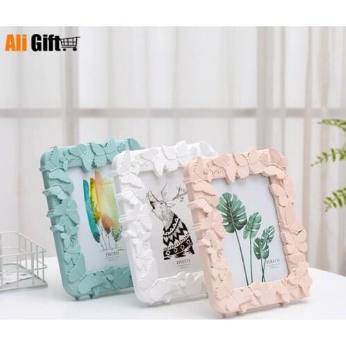 Fashion Nordic Birds Phoenix Frame Photo Murals Creative Photo Pictures Resin Children Photo Frame Home Decoration Furnishing