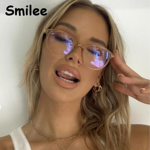 Fashion Women Eyewear Clear Regular Optical Frames Ultralight Spectacles Frame 2021 New Trendy Women Transparent Eyeglasses