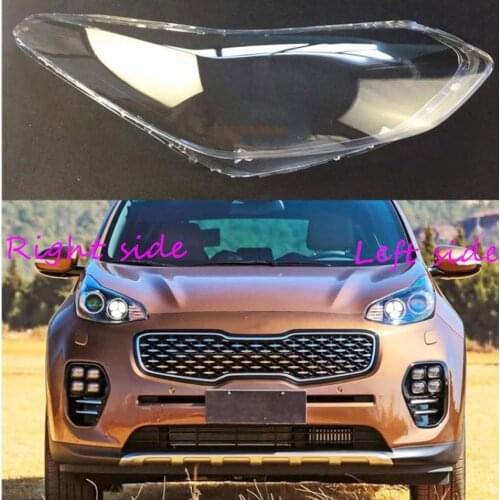 Car Headlamp Lens For Kia KX5 2016 2017 2018 Car Headlight cover Headlamp Lens Auto Shell Cover