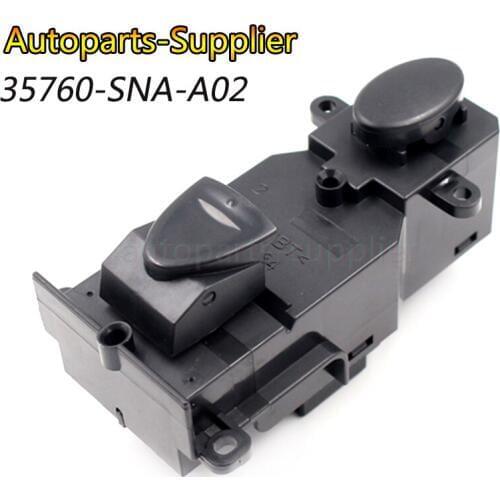 Electric Power Window Master Control Switch Front Right Passenger Side For 05-09 Honda Civic 35760-SNA-A02 5Pins