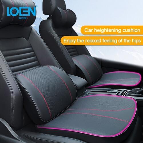 LOEN 2019 Car Memory Foam Seat Heightening Cushion Office Chair Home Seat Sofa Pad Car Seat Cushion 4 Seasons Healthy Universal