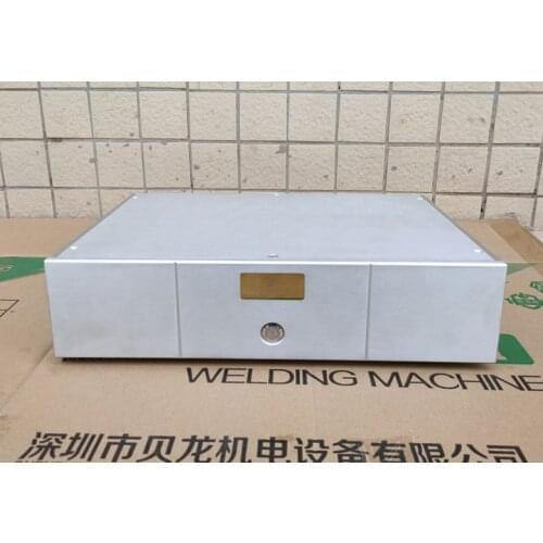 Goldmund All aluminum amplifier chassis / Preamplifier case / AMP Enclosure DIY box (380*90*258mm)