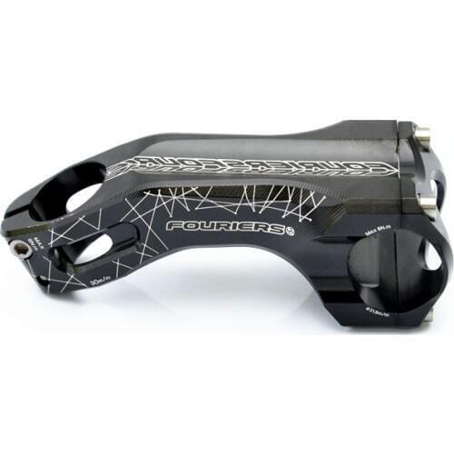 Fouriers Bicycle handlebars CNC manufacturing of aluminium alloy High 28mm 31.8x28.6mm riser Titanium alloy screw 17/25 degree