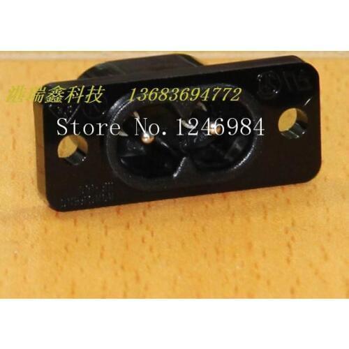 [SA]AC outlet AC power connector socket with black ears, a small character seat RF-180 genuine authentic JACK WINFOONG--100PCS