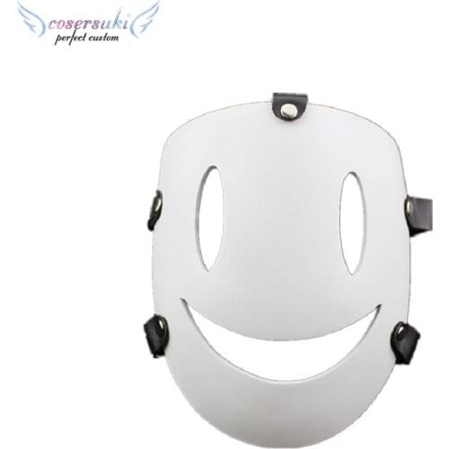 Tenkuu Shinpan/ High-rise Invasion Masks Cosplay Mask White Mask Japanese Samurai Costume Props