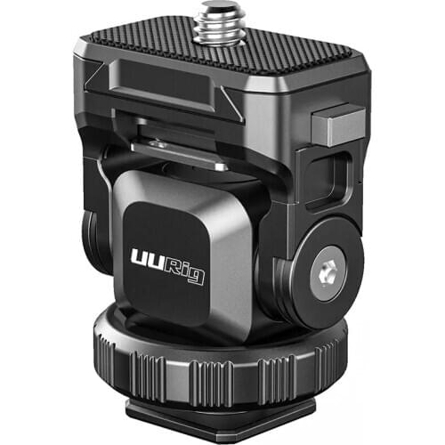UURig R067 Monitor Quick Release Mount Ballhead Bracket Holder Multi angle Cameras Gimbal Accessories For Sony Nikon DSLR