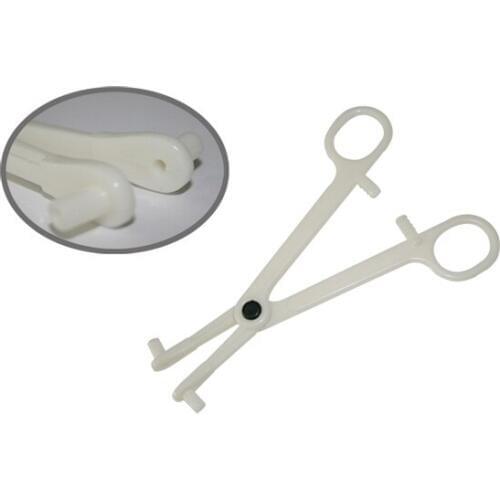 10pcs Disposable Ear Lip Navel Nose Tongue Septum Forceps Plier Clamp Tool Body Piercing Accessory Permanent Makeup Accessories