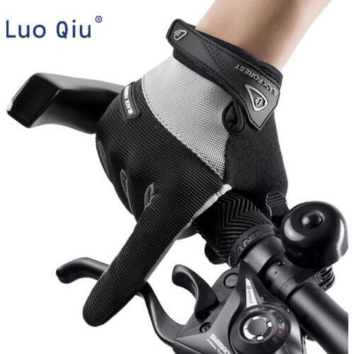 2019 Cycling Gloves Full Finger Sport Shockproof MTB Bike Touch Screen Gloves Man Woman Bicycle Long Finger Glove
