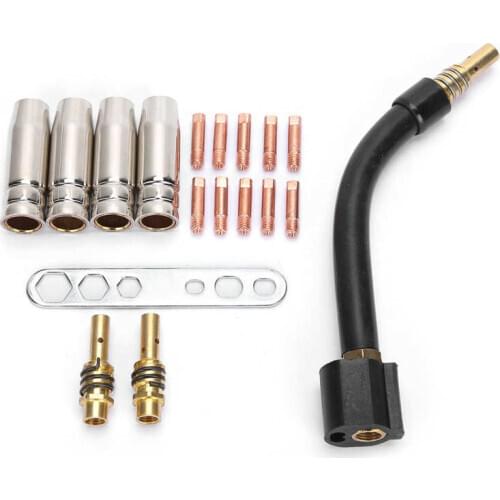 Car emergency tool car emergency kit Contact Tip+ Tips Holder Diffuser+ Connecting Rod+Torch Neck+Nozzle Key Set