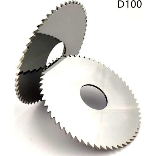 D100 Solid carbide cutting saw blade milling cutter 100mm*27mm (0.5 1.0 1.5 2 2.0 2.5 3.0 3.5 4 4.5 5)