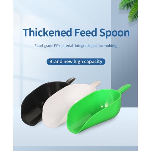 Dariy Farm Green Color Feed Spoon with Handle