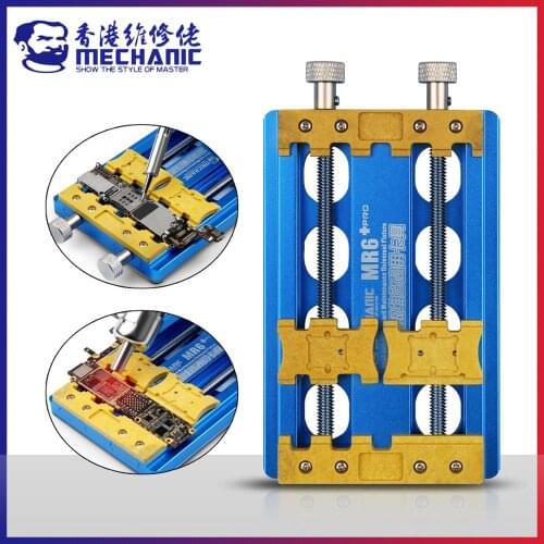 MECHANIC MR6 PRO Biaxial Linkage Precision Mainboard Repair Universal Fixture IC Chip Motherboard Integrated Maintenance Holder
