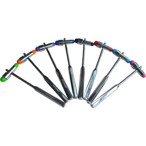 Neurological Buck Reflex Hammer With Built-in Brush And Needle Percussor Diagnostic Percussion Hammer Medical Examination Kit