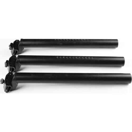 30.4/30.8/31.6x350mm road bike aluminum chuck seat tube all aluminum seat tube matte black bicycle accessories