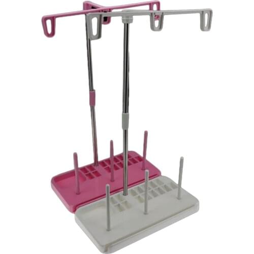 INNE Embroidery Thread 3 Spool Holder Stand Rack Sewing Quilting For Home Machine DIY Useful Tools Accessories Craft Hand
