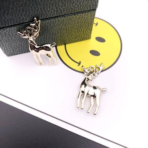 10pcs/lot Kawaii Sika Deer Alloy Pendant Animal Milu Deer Charms Handmade Craft Jewelry Earring Hair Bracelet Accessories YZ174