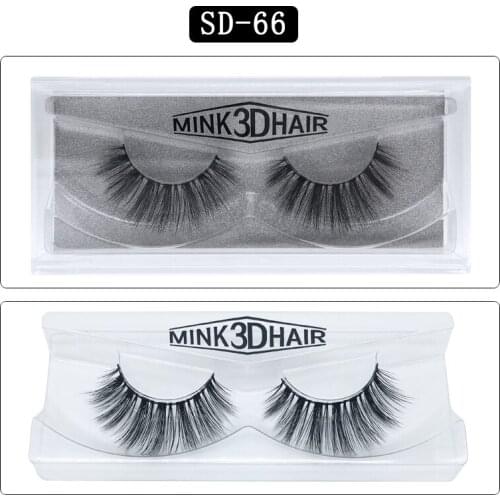 Xinleyong Eyelashes 3D Mink Lashes natural handmade volume soft lashes long eyelash extension real mink eyelash False Eyelashe