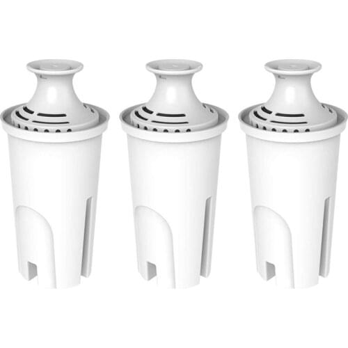 Standard Water Filter Replacement for Brita Pitchers and Dispensers 3 Packs