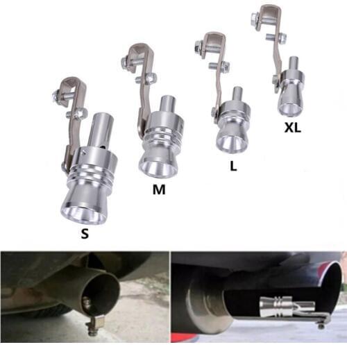 Universal Car Turbo Sound Whistle Muffler Exhaust Pipe Auto Accessories For TOYOTA RAV4 C-HR COROLLA Yaris CROWN REIZ PRIUS
