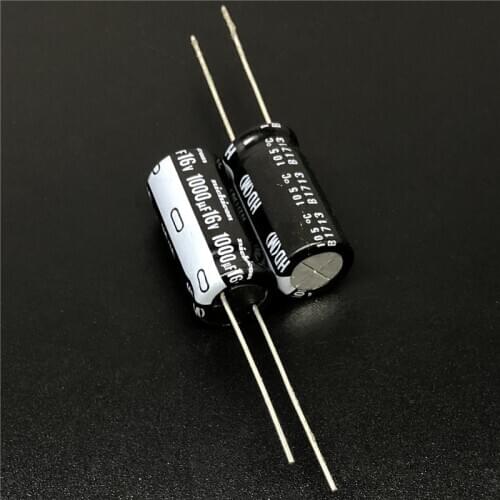 10Pcs/100Pcs 1000uF 16V NICHICON HD Series 10x20mm Super Low Impedance 16V1000uF Aluminum Electrolytic Capacitor