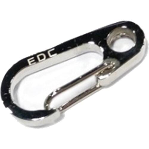 10pcs Mini Carabiner Snap Spring Clips Hook Keyring Survival Outdoor Camping Carabiner Clips Multifunctional Tool