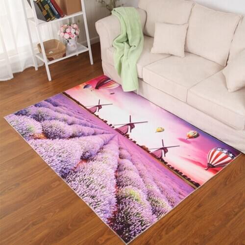 3D Flowers Non-Slip Thicken Carpet Absorbent Non-slip Entrance Doormat Floor Mat Rubber Bottom Home Decor For Bedroom Rugs