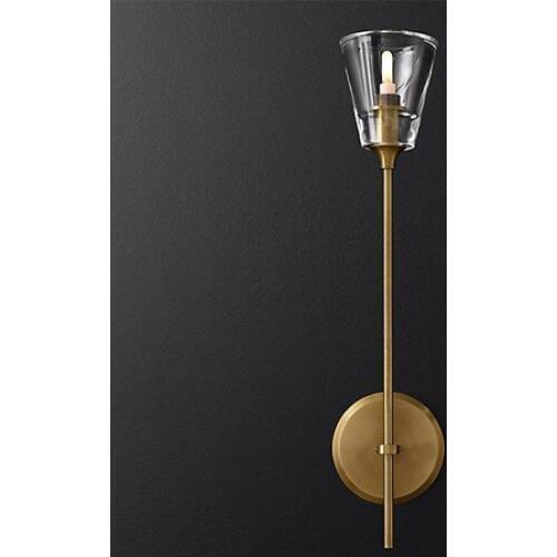 Foyer bedroom bedside corridor wall lamp modern molecule LOFT wall sconce bean glass ball wall light LED round ball wall lamp