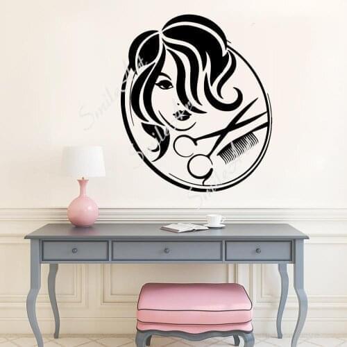 Creative Beauty image Wall Sticker Home Decor Decoration For Kids Rooms Decoration Home Party Decor Wallpaper