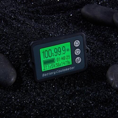 80V 350A Coulomb Meter Battery Capacity Indicator Coulometer Power Level Display Professional Lithium Iron Phosphate Tester