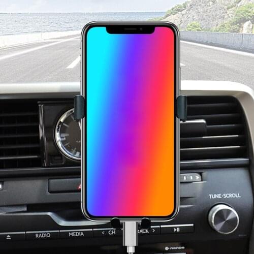 LHD! For Lexus RX 350 RX450 2016 2017 2018 2019 Car Dashboard Air Vent Mount Cradle Mobile Phone Holder Smartphone Bracket