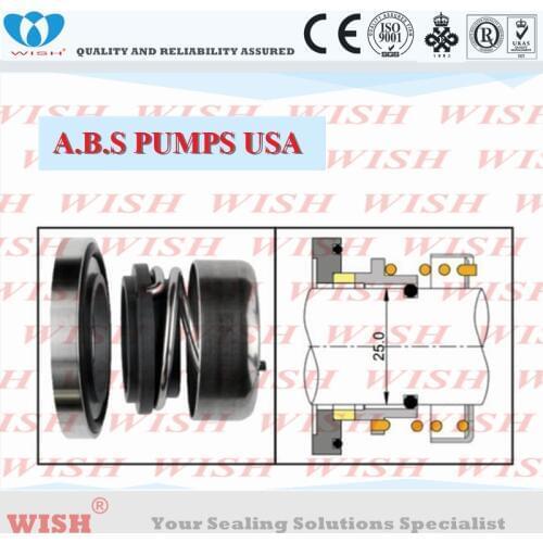 Lower Seal Shaft size 25mm Suit for A.B.S. submersible Pumps,including JUMBO,SP and RP Series,Vulcan type 820