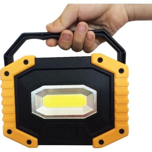 30W Work Light Portable Waterproof Flood Light High Low Strobe For Outdoor Camping Hiking Emergency Car Repairing