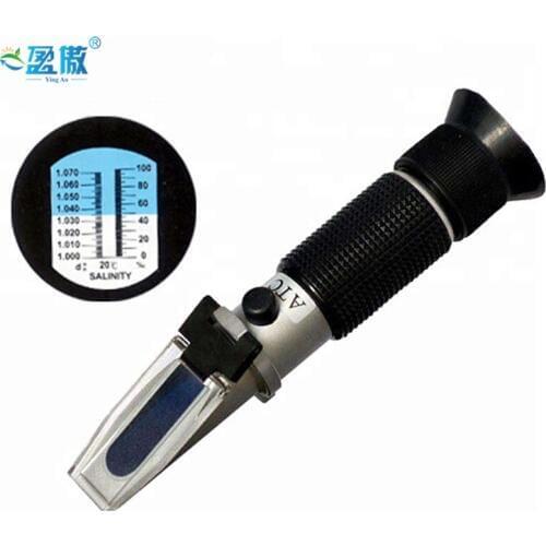 Sea Salinity Meter Salt Water Concentration Aquarium Handheld Mariculture Refractometer