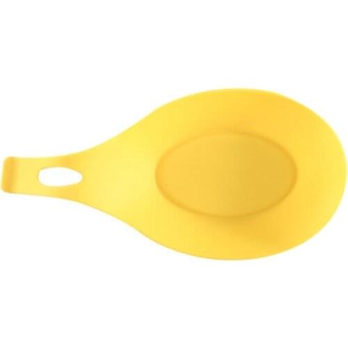 Silicone Spoon Mats Spoons Rest Spatula Pads Scoop Holder Heat Resistant Insulation Mat Saucers Kitchen Utensil Rest Ladle Spoon