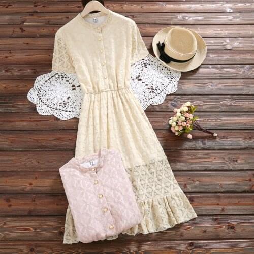 2018 summer short sleeve women sexy casual lace dress for party
