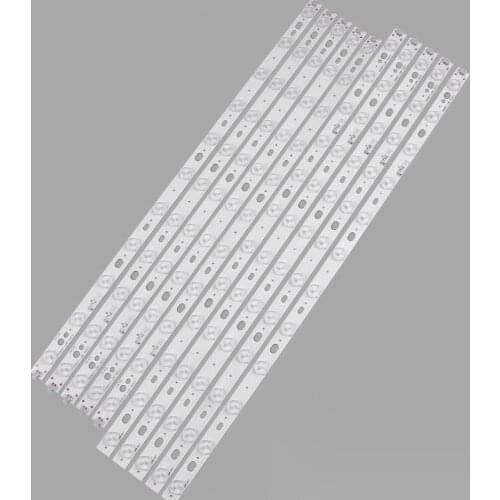 10piece/lot FOR Konka LED58R5500F Skyworth 58E560S LCD TV backlight strip V580H1-LD6-TRDC2/TLDC2 is (5PCS 11LED+ 5PCS 12LED) new