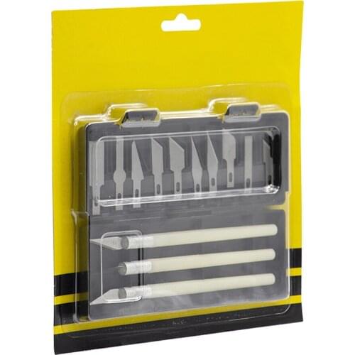 13pcs/Set Wood Carving Tools Fruit Food Craft Sculpture Engraving Scalpel DIY Cutting Tool B1