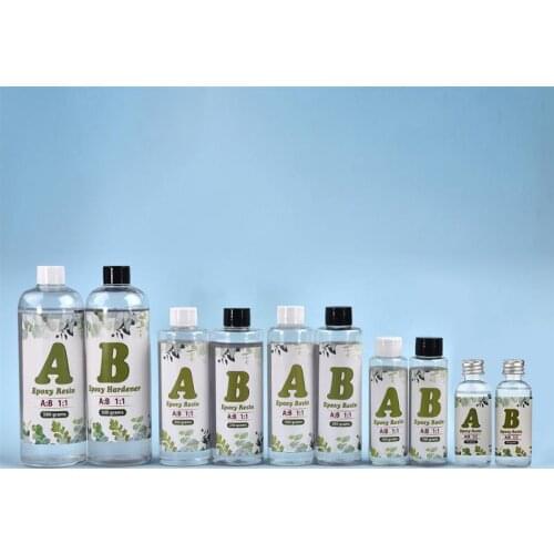 AB 1:1 Epoxy Resin Glue Liquid Rubber Copy Clone Object Pattern Glue Fast Curing Mold Making Silicone Kit for Resin Crafts