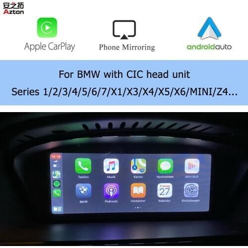 Wireless CarPlay Smart Module For BMW CIC Apple CarPlay Android Auto Interface for Series 1/2/3/4/5/6/7/X1/X3/X4/X5/X6/mini/Z4