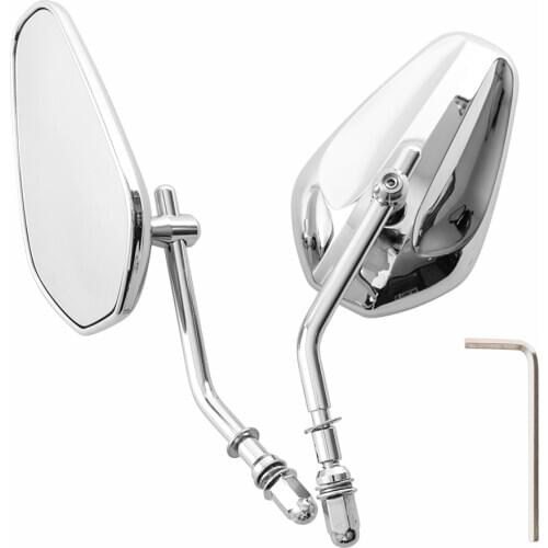 Motorcycle Rearview Side Mirror For Harley Road King Touring XL1200L XL883 XL883L Sportster Dyna Softail 8mm accessories