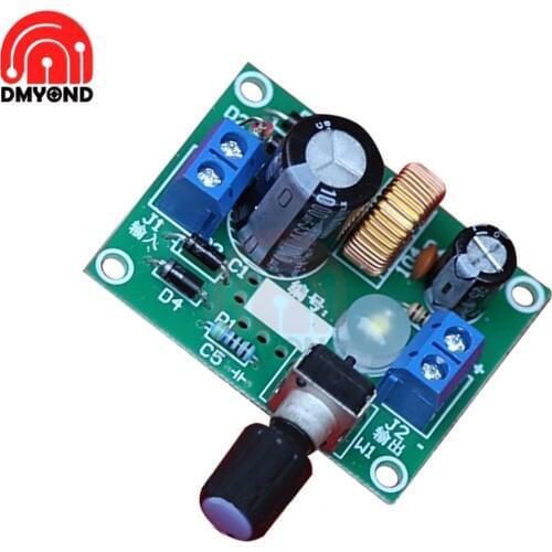 Diy Electronic Module DIY Kit LM2596 Adjustable Voltage Stabilizer Precise Buck Step Down Power Supply Module Board