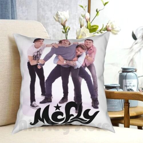 Fun Band Merch Pillow Case Printed Home Soft DIY Pillow cover Tom Fletcher Danny Jones Dougie Poynter Harry Judd Band Pop
