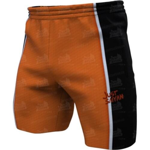 Harajuku Cosplay Anime MMA 2021 Beach Shorts Trouser Bodybuilding Sweatpants Fitness Superhero Jogger Casual Gym Men Shorts