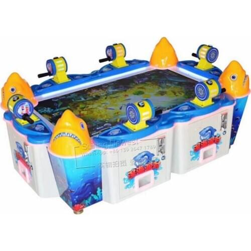 Game Hall Kids Adults Play Video Games Amusement Device Arcade Token Coin Operated Prize Tickets Redemption Fishing Game Machine